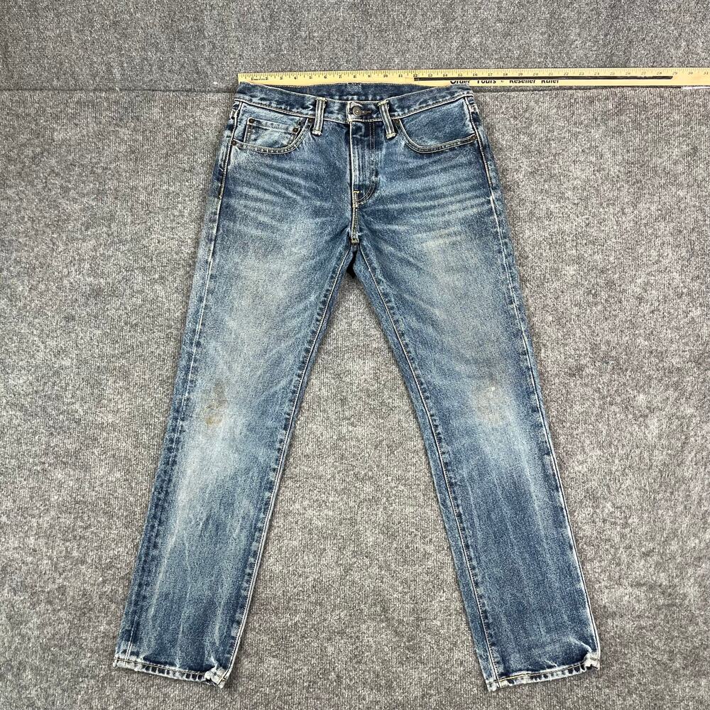 Levis 511 Jeans Mens Size 31x30 Blue Slim Fit Denim Casual Straight Leg